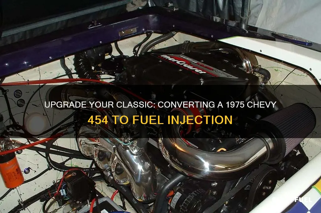 can i mod my 75 chevy 454 to fuel injection