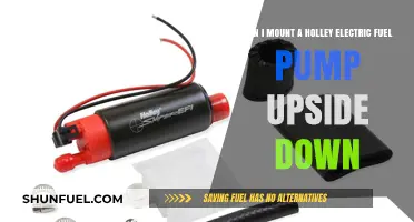 Can You Mount a Holley Electric Fuel Pump Upside Down?