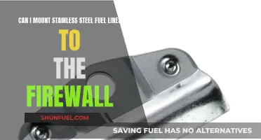 Mounting Stainless Steel Fuel Lines: Firewall Installation Guide