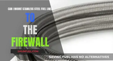 Mounting Stainless Steel Fuel Lines: Is the Firewall Safe?