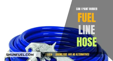 Painting Rubber Fuel Lines: A Creative DIY Project