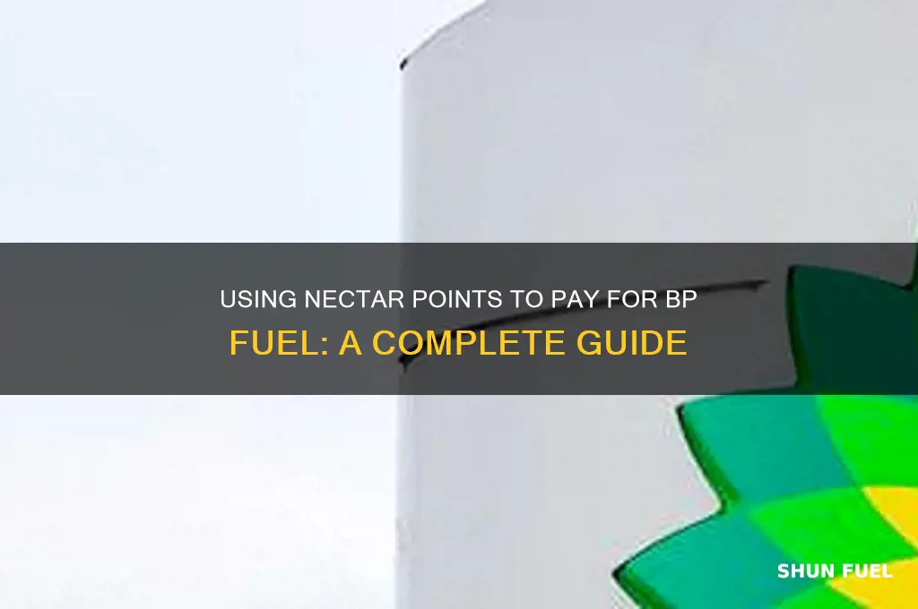 can i pay for bp fuel with nectar points