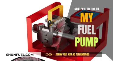 Fuel Pump Oil Line: Is It Possible?
