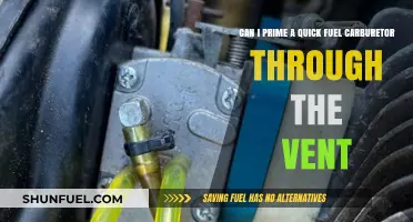 Priming a Quick Fuel Carburetor: Is the Vent Method Effective?