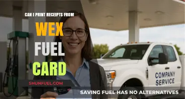 How to Print Receipts from Your Wex Fuel Card: A Guide