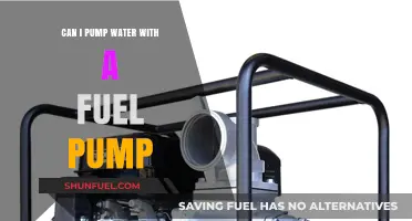 Using a Fuel Pump for Water: Is It Safe and Effective?