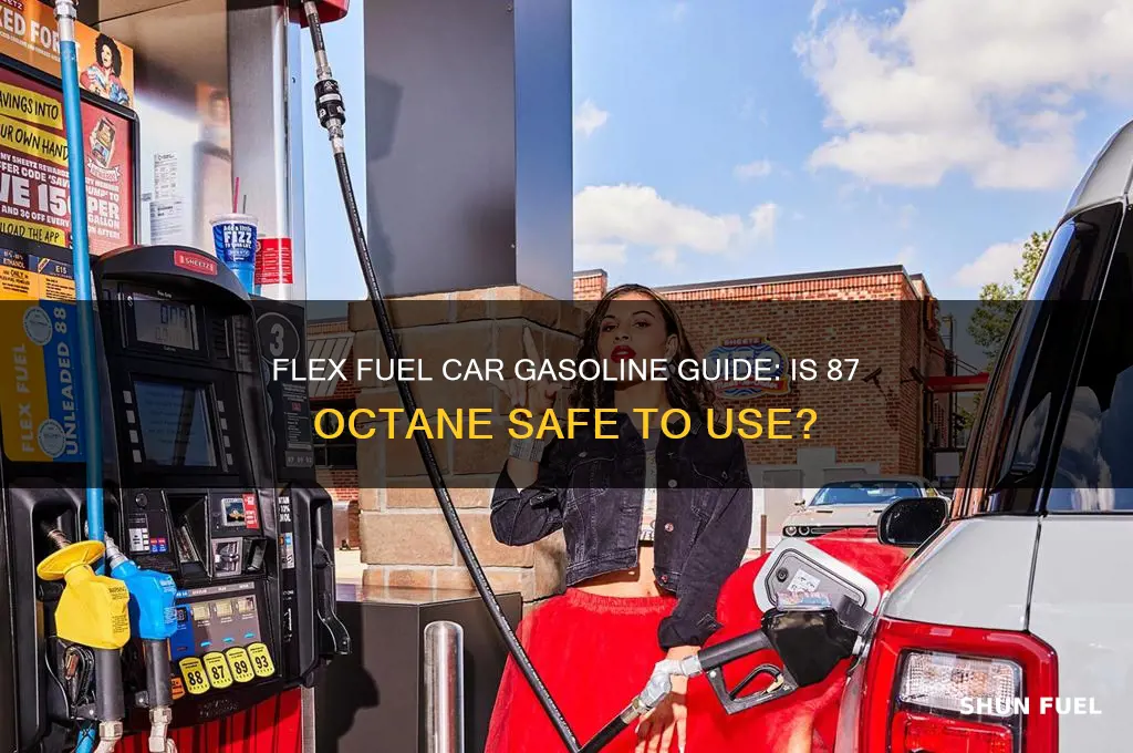 can i put 87 in a flex fuel car