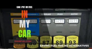 88 Octane Fuel: Is It Safe for Your Car?