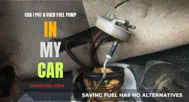 Revive Your Ride: Can You Reuse a Fuel Pump?