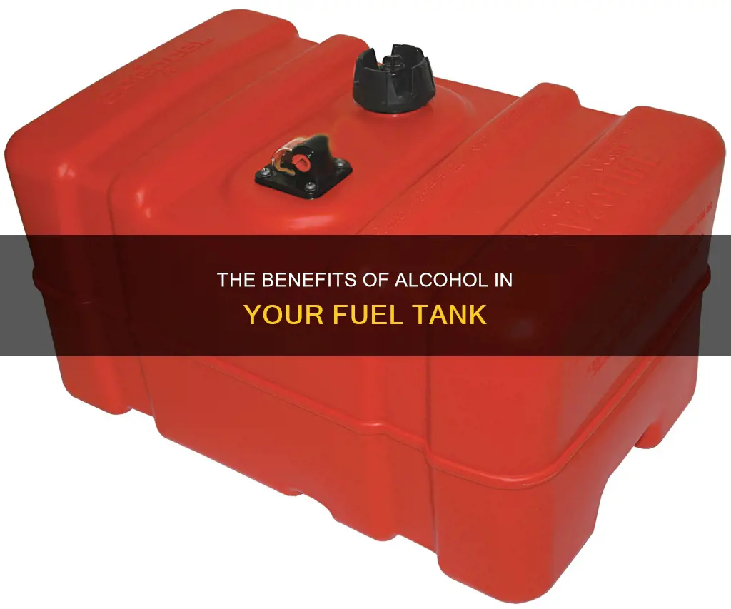 can i put alcohol in my fuel tank