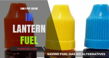 Adding Color to Lantern Fuel: Safety Tips and Creative Ideas