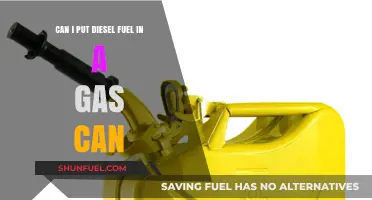 Diesel in a Gas Can: Is it Safe?