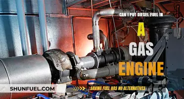 The Impact of Diesel Fuel in a Gas Engine
