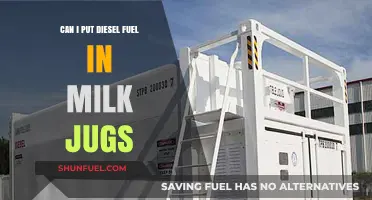 Storing Diesel Fuel: Milk Jugs, Safe or Not?
