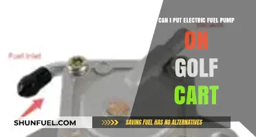 Upgrading Golf Carts: Can You Install an Electric Fuel Pump?