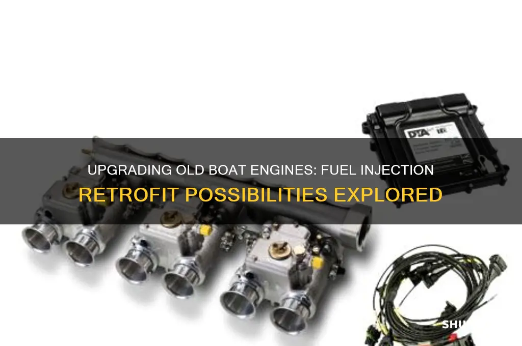 can i put fuel injection on an old boat engine