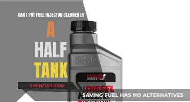 Fuel Injector Cleaner: Half-Tank Treatment?