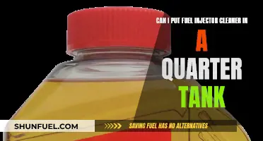 Fuel Injector Cleaner: Quarter Tank Treatment?