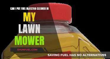 Fuel Injector Cleaner: A Lawn Mower's Best Friend?