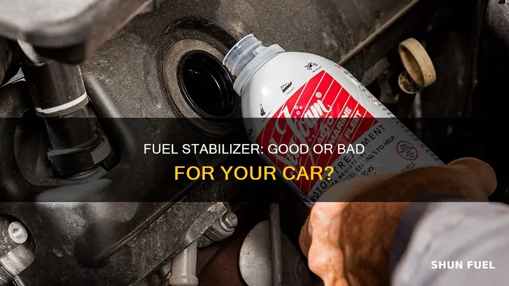 can i put fuel stabilizer in my car gas tank