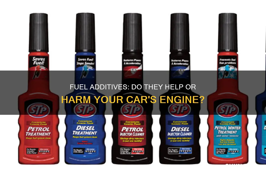 can i put in a fuel additives damage your car