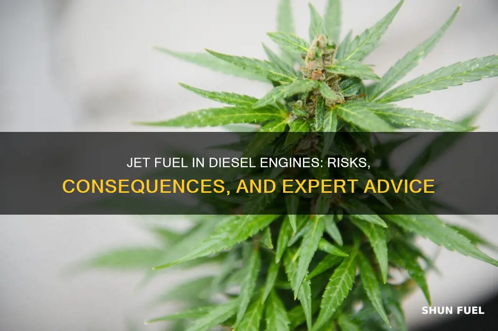 can i put jet fuel in my diesel