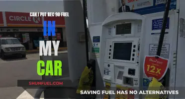 Exploring the Compatibility: Rec 90 Fuel in Your Car