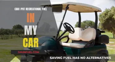 Using Recreational Fuel in Cars: Is it Safe?