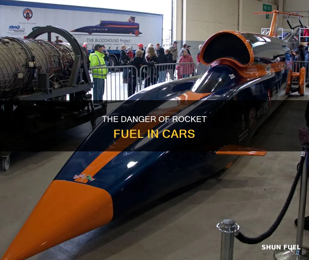 can i put rocket fuel in a car