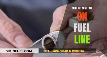 Sealing Fuel Lines: Safe to Use Seal Tape?