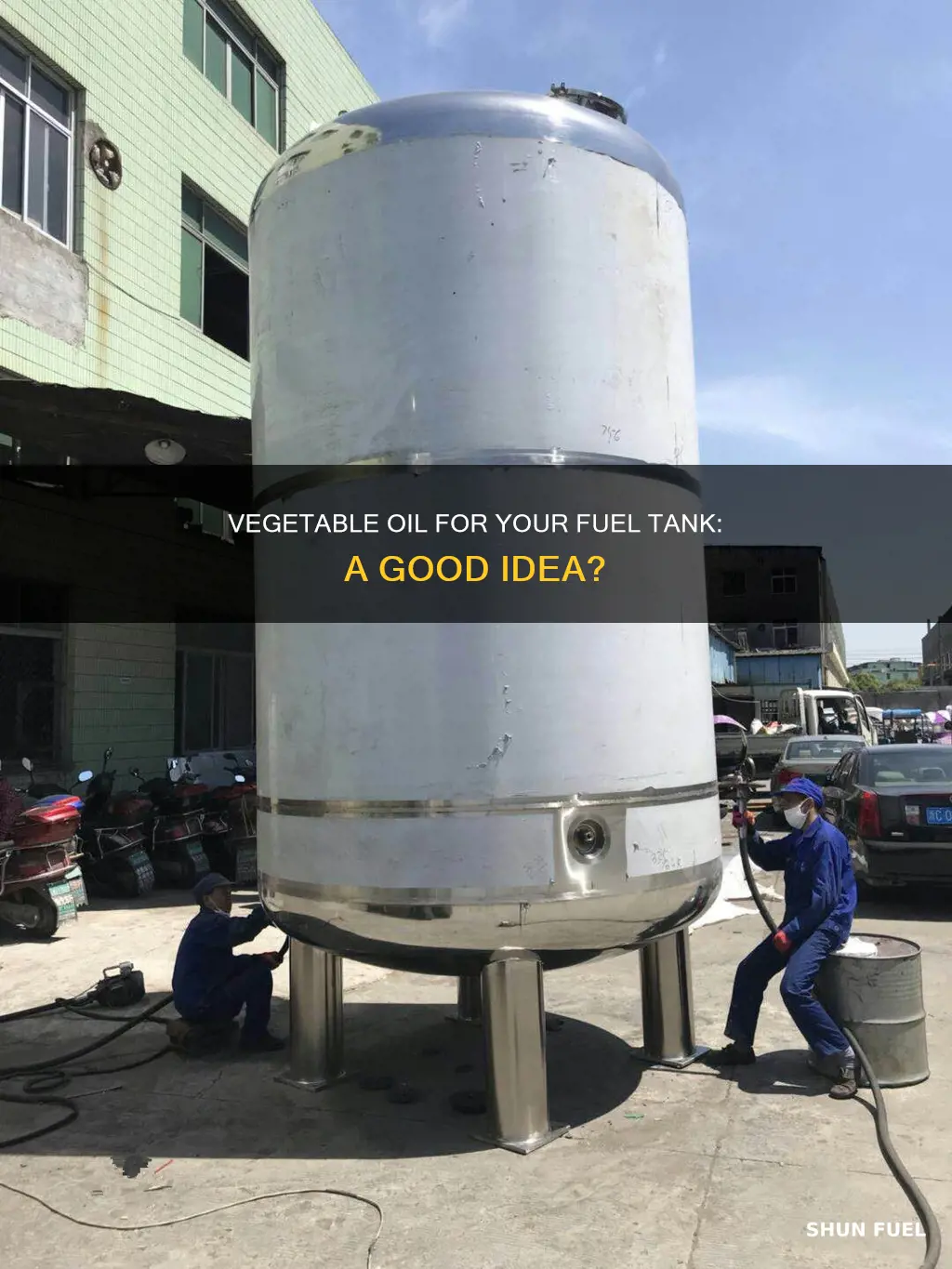 can i put vegetable oil in my fuel oil tank