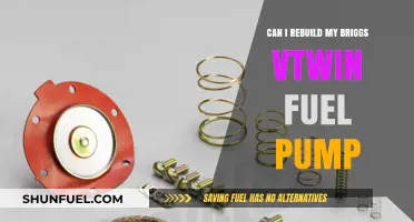 Rebuilding Your Briggs V-Twin Fuel Pump: A DIY Guide