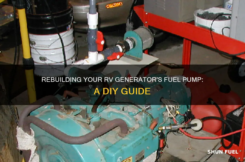 can i rebuild the fuel pump on my rv genetator
