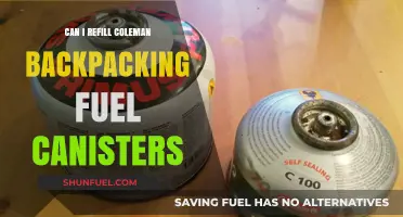 Refilling Coleman Backpacking Fuel Canisters: Safety, Tips, and Alternatives
