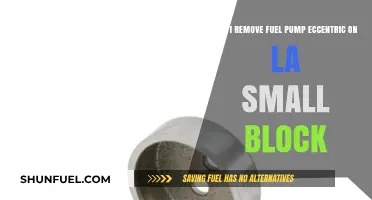 Removing Fuel Pump Eccentric on LA Small Block: A DIY Guide