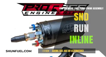 Removing Fuel Pump from Assembly: Can You Run It Inline?