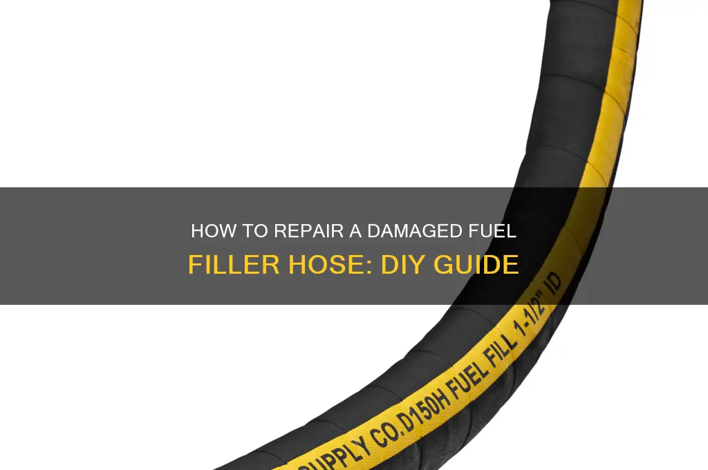 can i repair a fuel filler hose