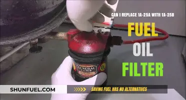 Fuel Oil Filter Swap: 1A-25A to 1A-25B Compatibility Guide