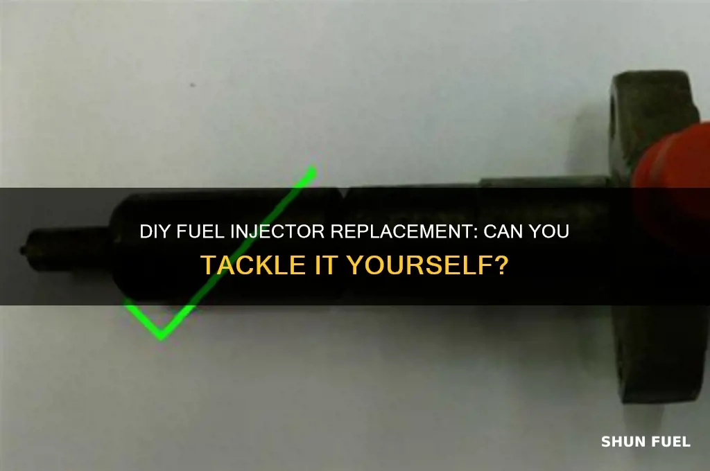 can i replace a fuel injector myself