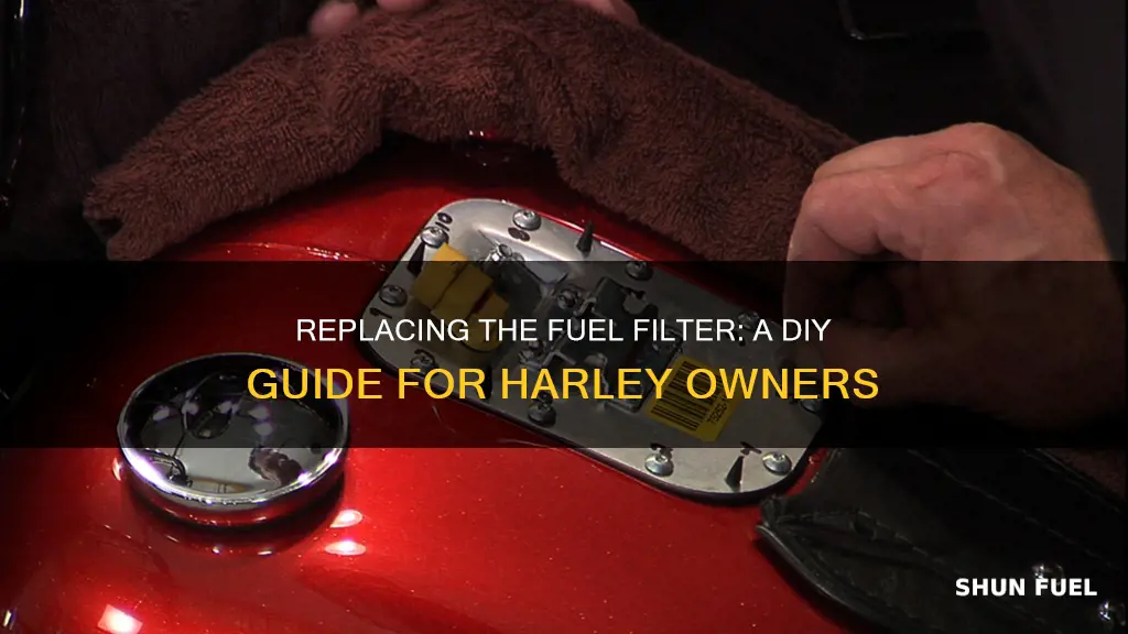 can i replace fuel filter element in harley gas tank