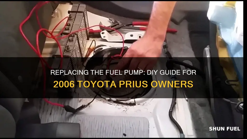 can i replace fuel pump in my 2006 prius