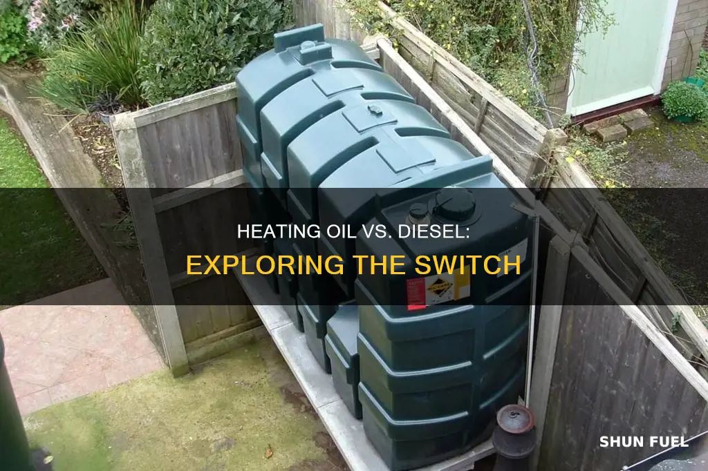 can i replace heating oil with diesal fuel