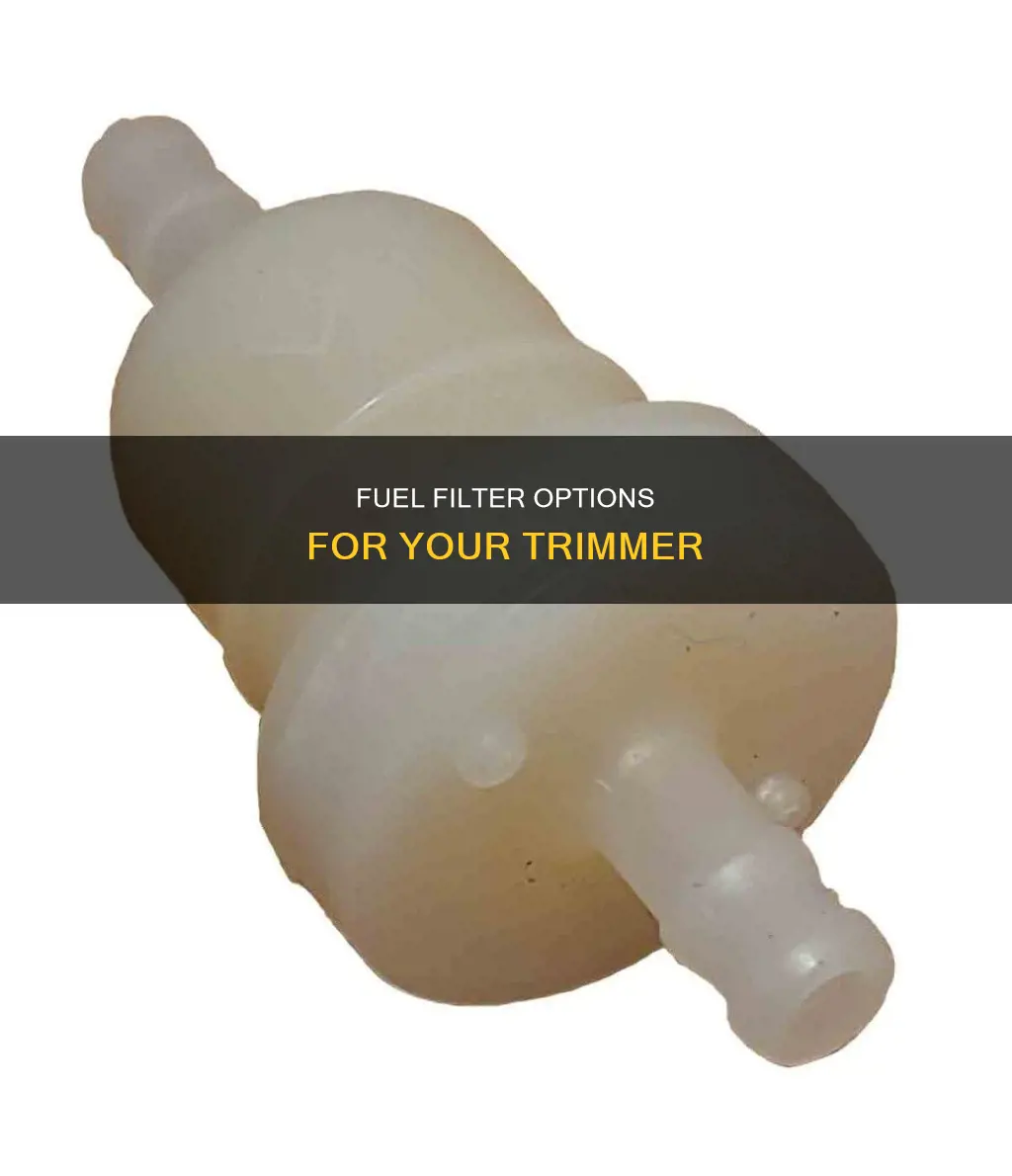 can i replace trimmer with any 2 cycle fuel filter