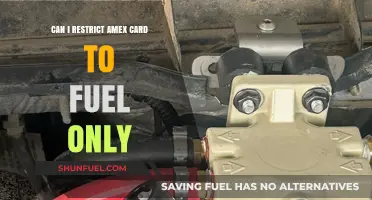 How to Restrict Your Amex Card for Fuel Purchases Only