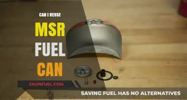 Reusing MSR Fuel Cans: Safety Tips and Best Practices