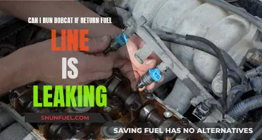 Bobcat Operations: Leaking Return Fuel Line, What Now?
