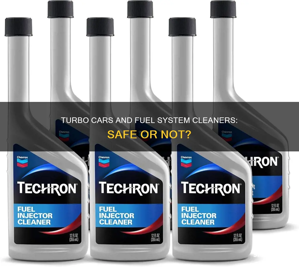 can i run fuel system cleaner on turbo car
