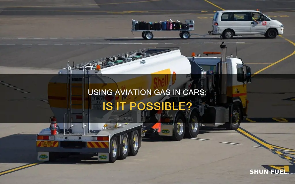 can i run phillips 66 100ll fuel in my car