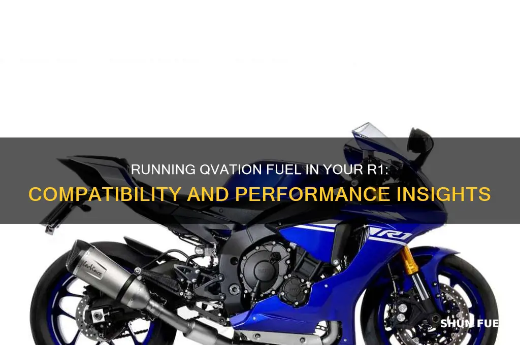 can i run qvation fuel in my r1