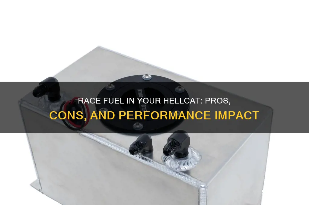 can i run race fuel in my hellcat org